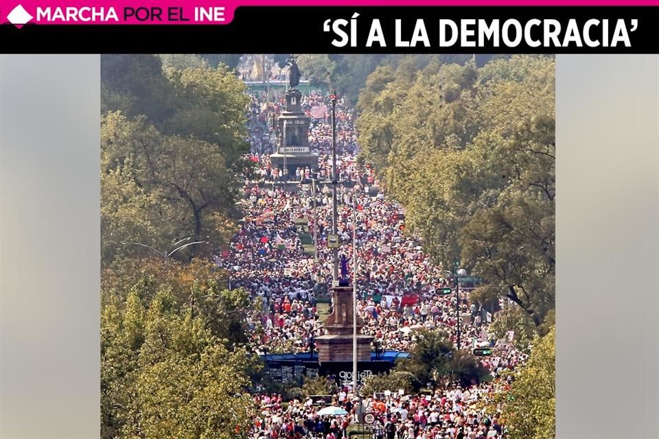 ¡Sí a la democracia!