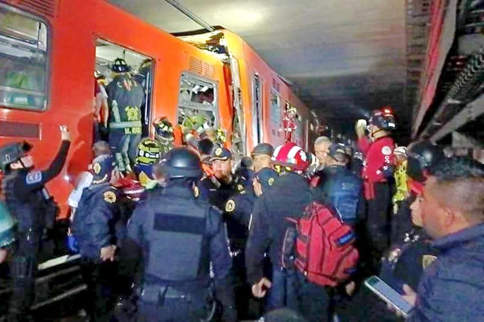 Van 3 accidentes del Metro con Sheinbaum