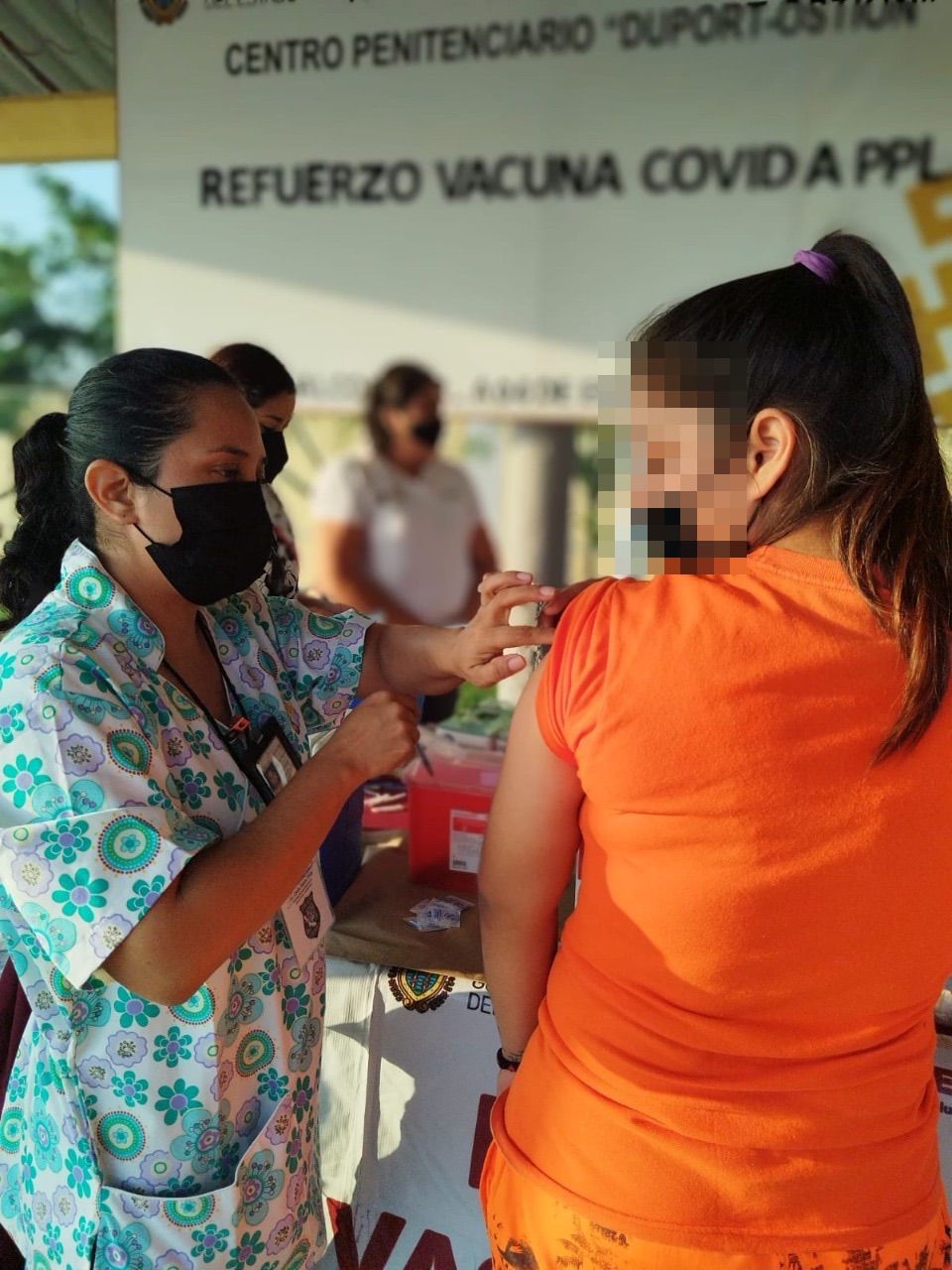 Población penitenciaria recibe refuerzo contra COVID-19: SSP