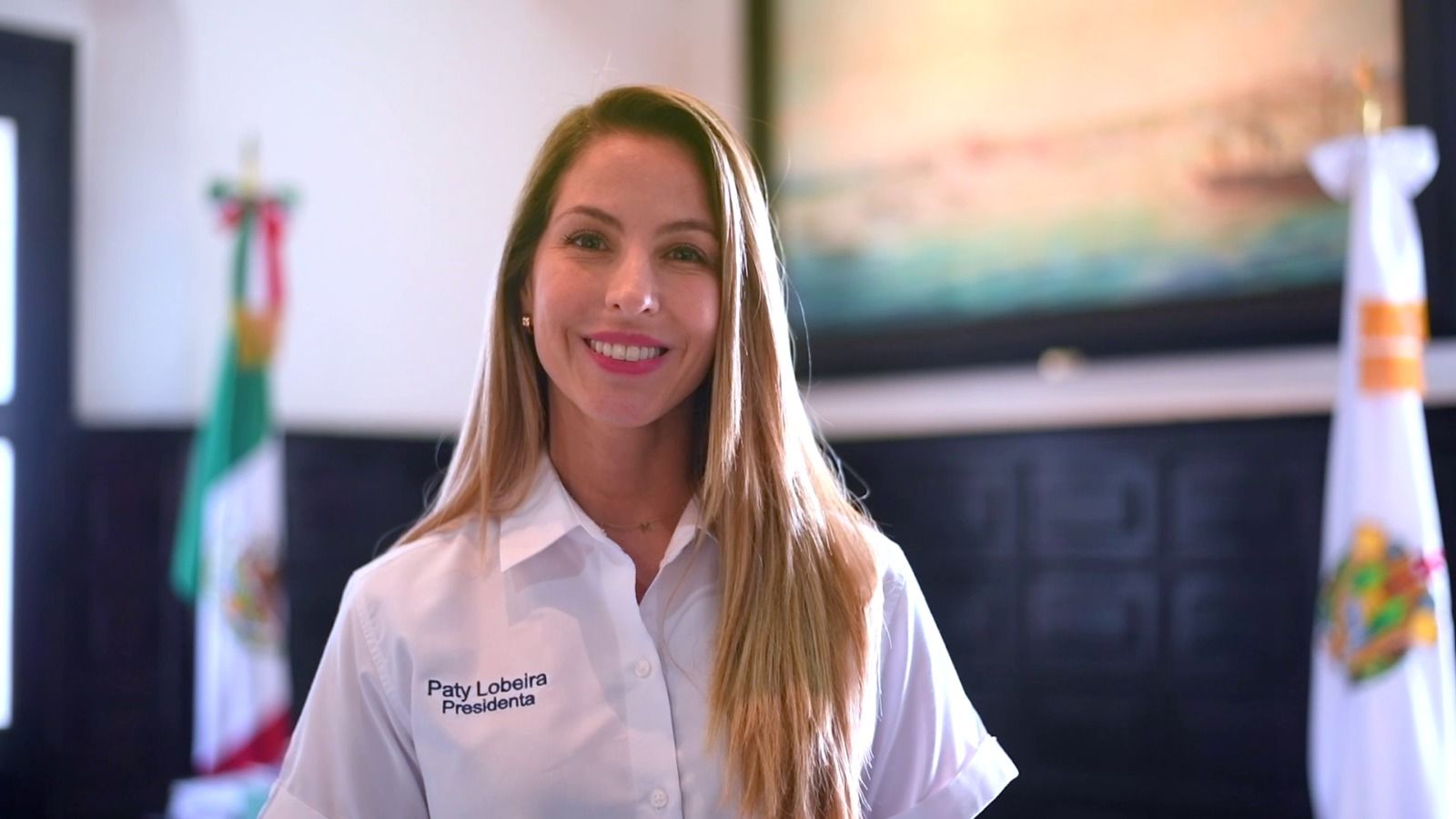 Paty Lobeira de Yunes ofrece a TESLA todas las facilidades para instalarse en Veracruz