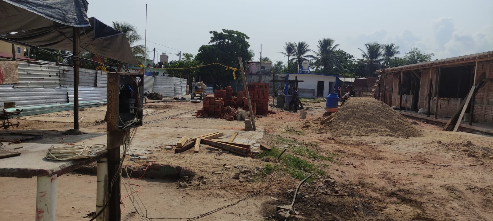 Reinicia construcción de primaria Independencia de Villa Allende