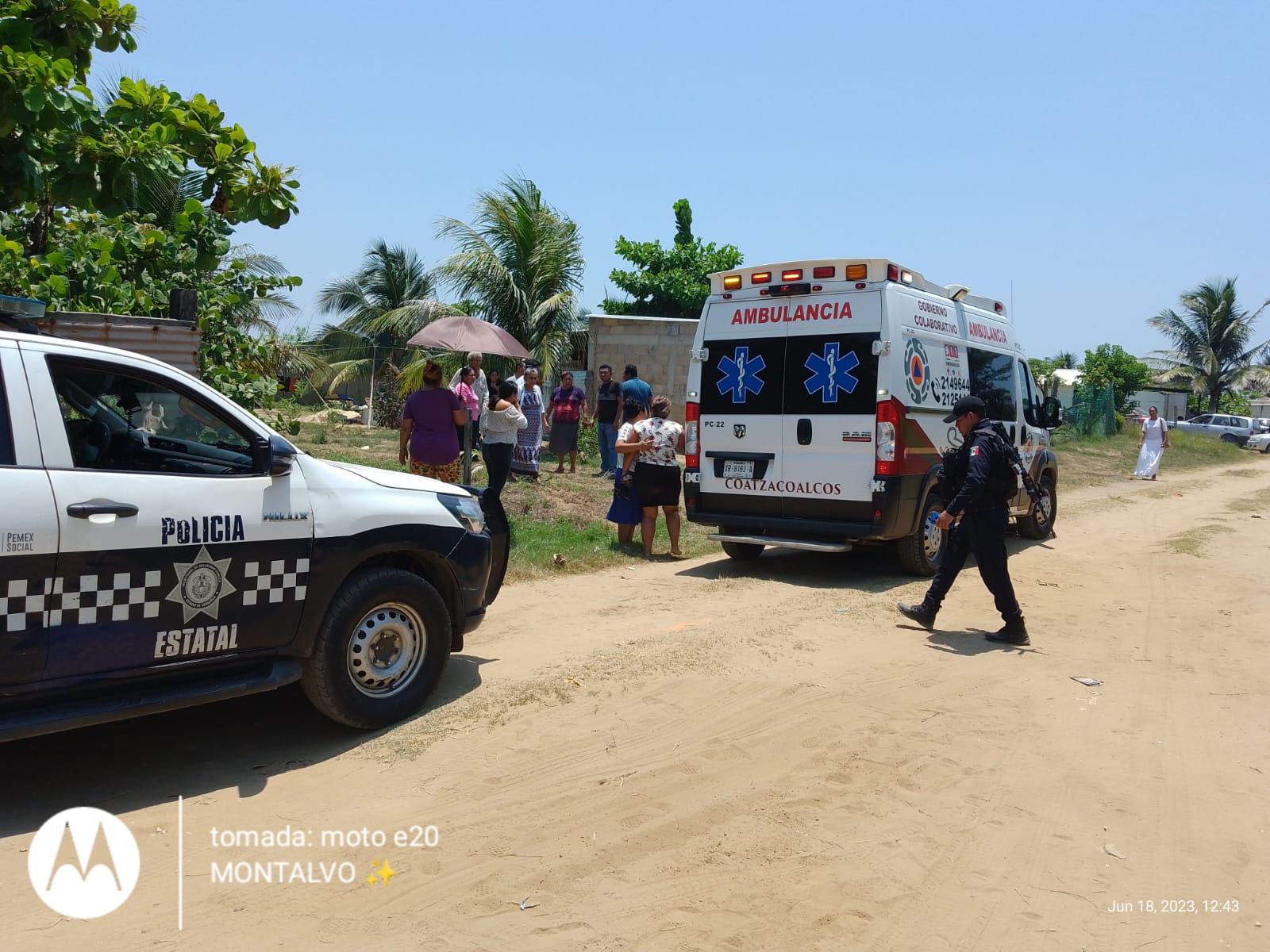 Alcalde brinda ayuda a familiares de padre e hija muertos por intoxicación