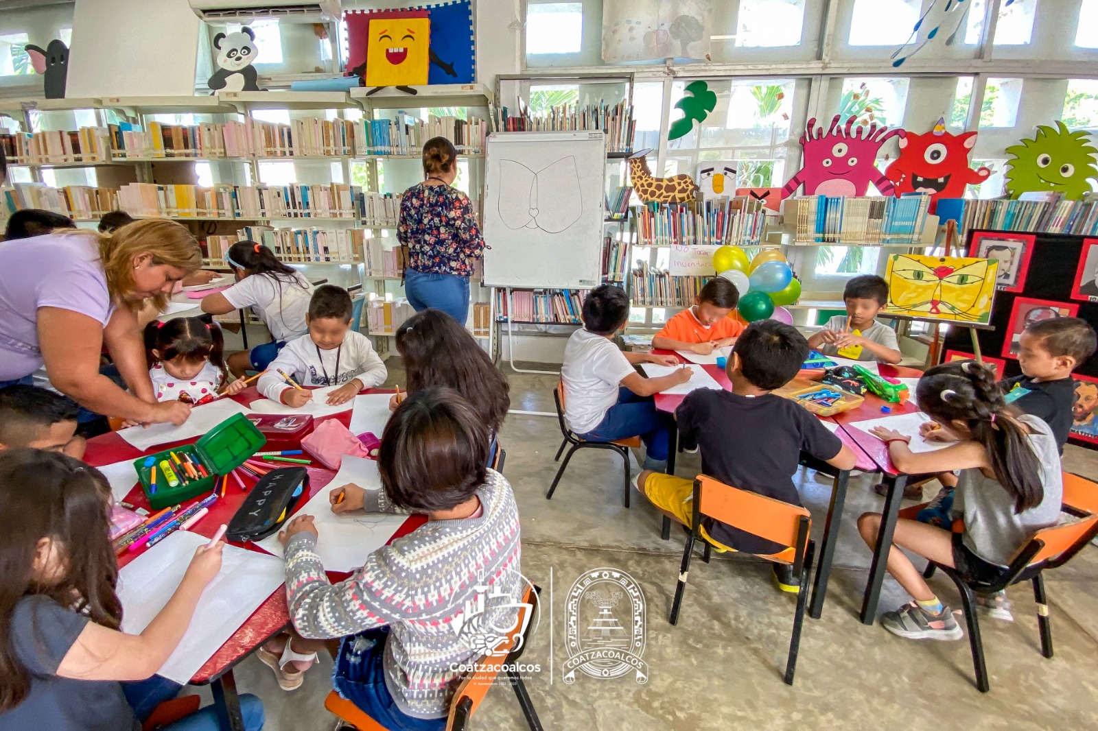 Arrancan los Cursos de Verano en Bibliotecas Municipales de Coatzacoalcos