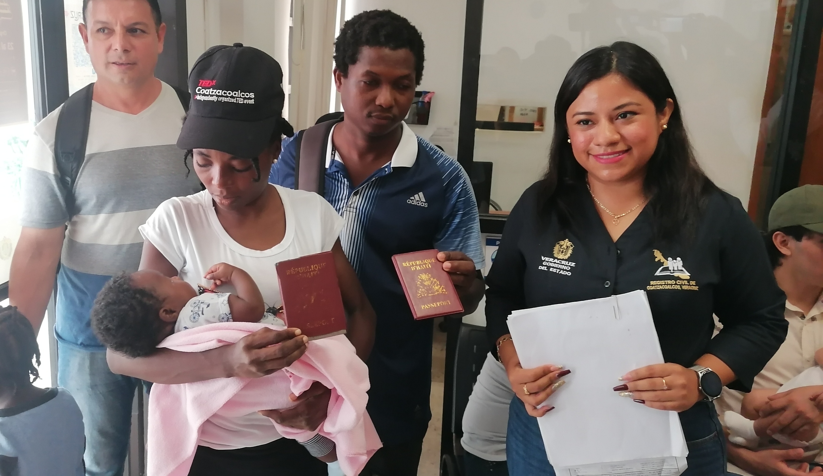 20 niños de padres extranjeros han sido asentados en Coatzacoalcos