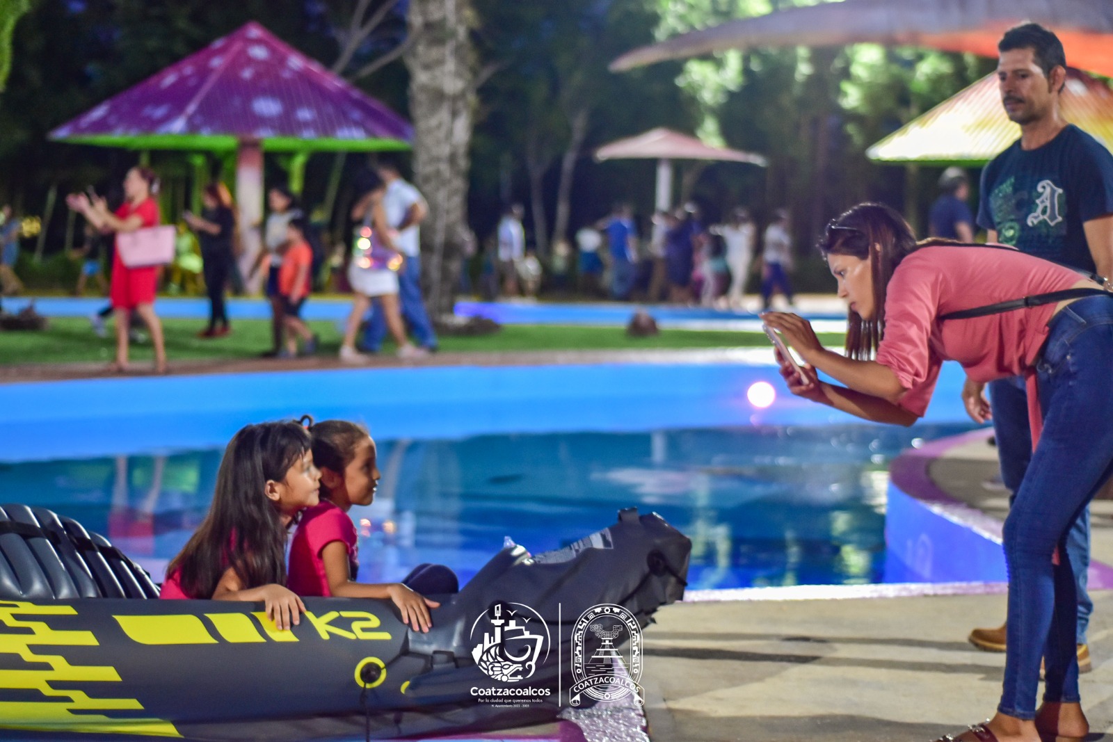 Más de 15 mil personas disfrutaron de la “Isla Jurásica Coatza”