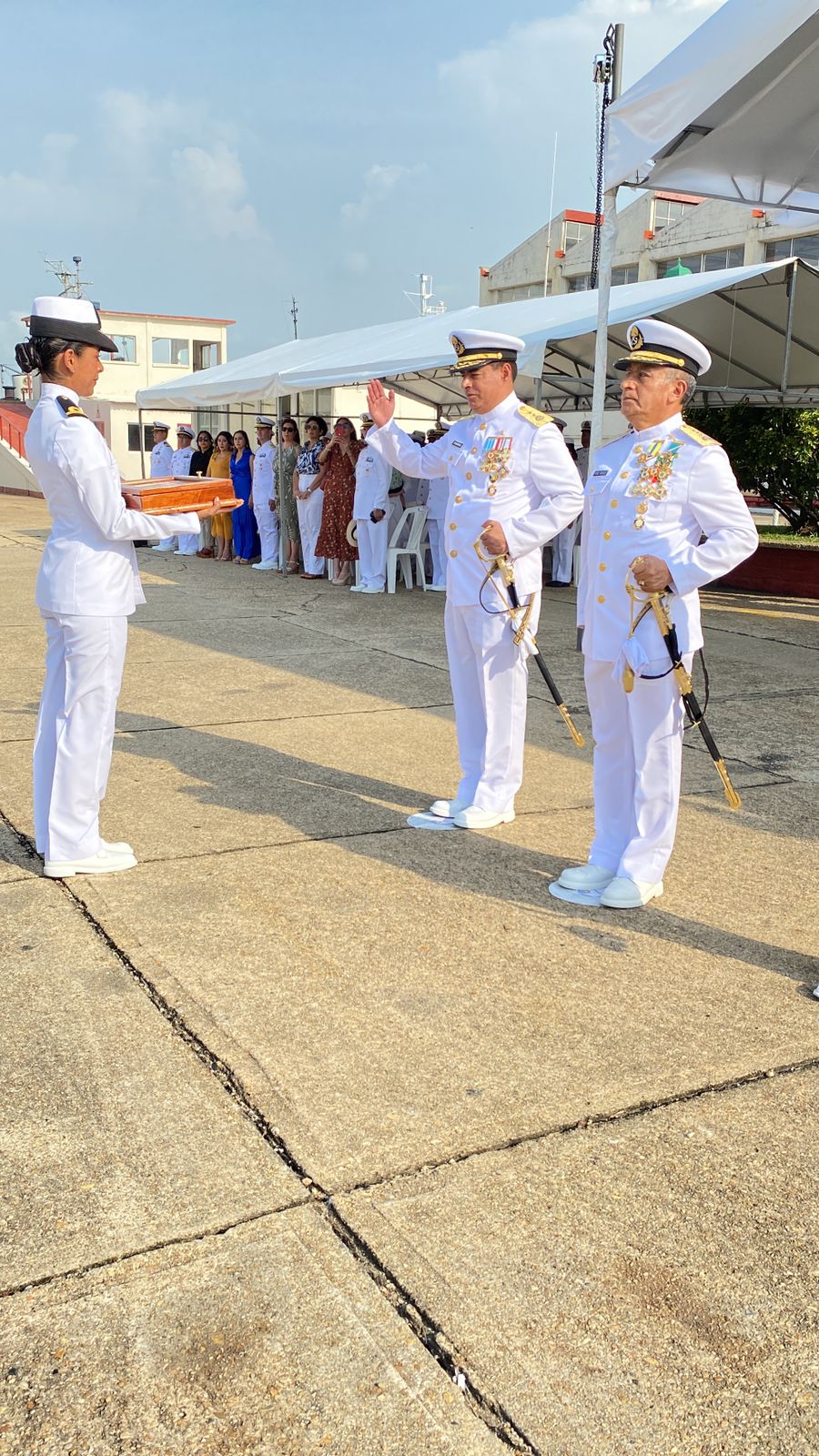 Cambio de Mando de la Séptima Zona Naval de Coatzacoalcos