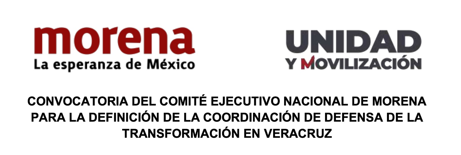 Entusiasmo y unidad prevalecerá en Morena tras convocatoria