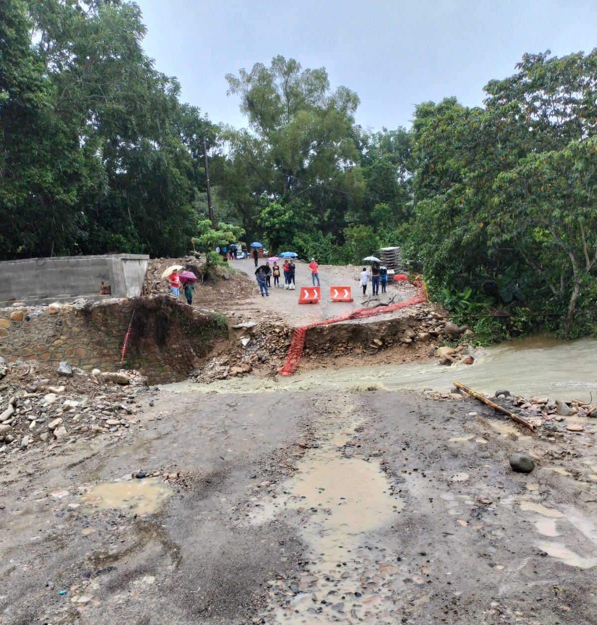 Lluvias dejan daños en seis municipios; no hay personas lesionadas