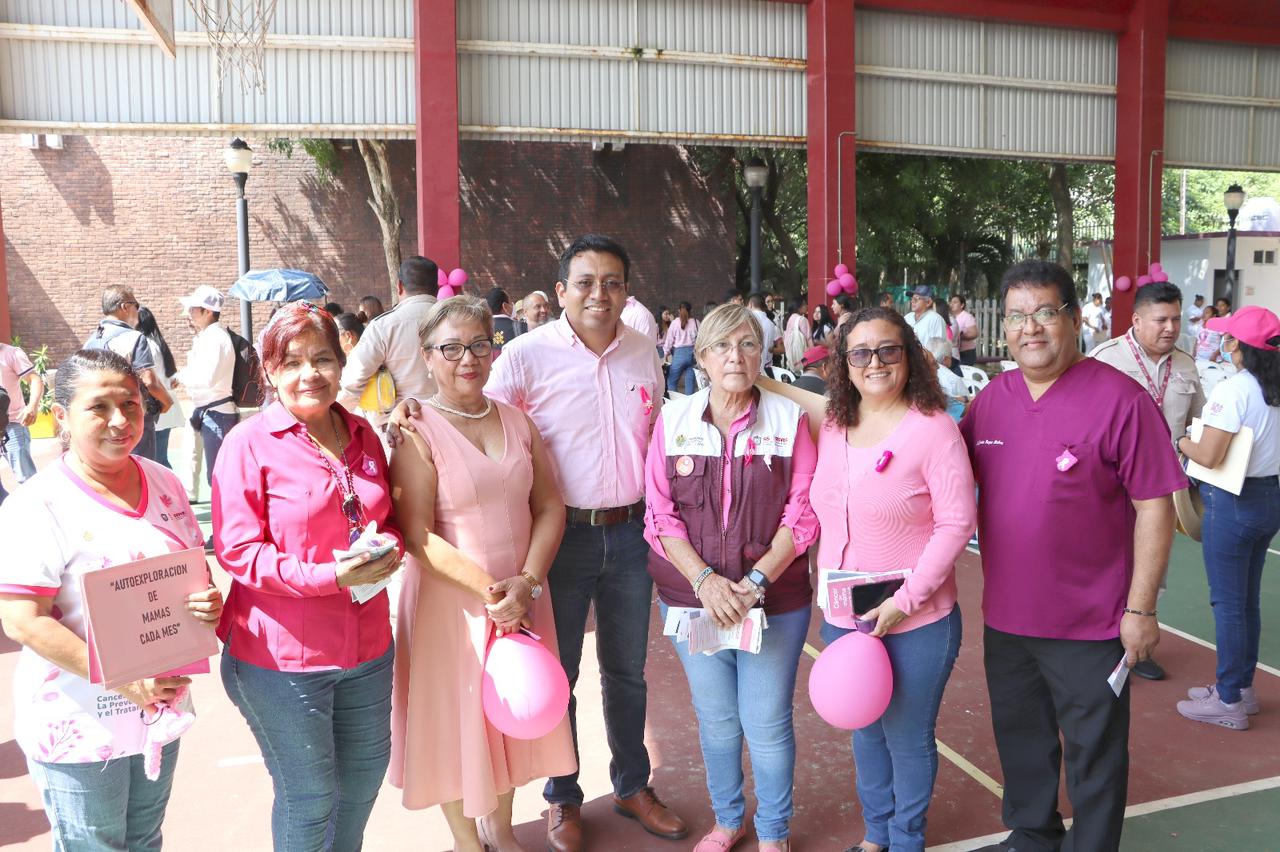 DIF Coatzacoalcos se suma a la lucha contra el Cáncer de Mama en el Día Internacional de la Concientización