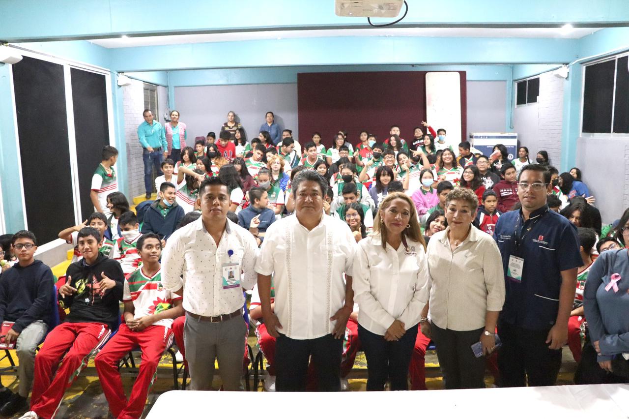 DIF Coatzacoalcos y Gobierno Municipal arrancan programa de Prevención del Síndrome Metabólico en estudiantes