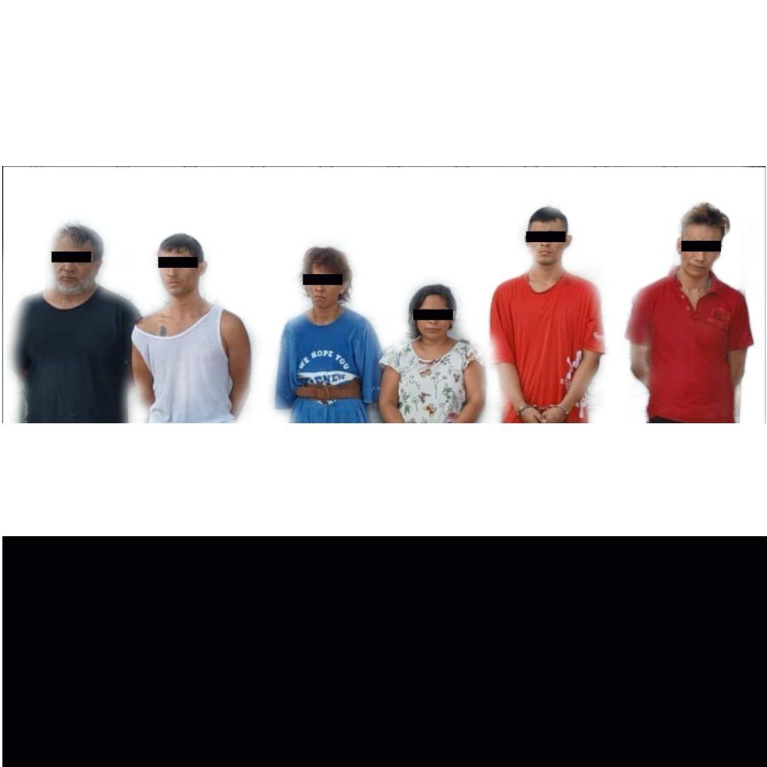 Atrapan a cuatro hombres y dos mujeres y les aseguran 525 dosis de cristal en Poza Rica