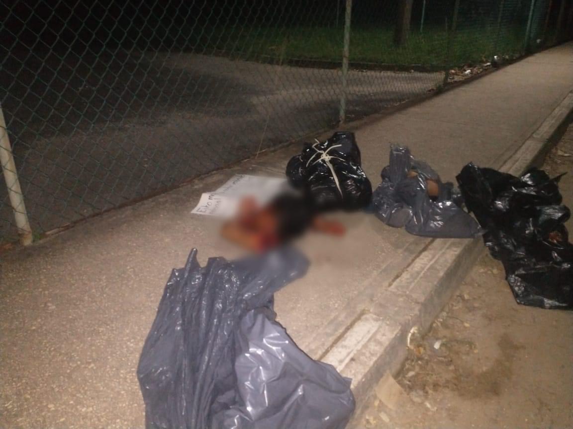 Abandonan otro cuerpo descuartizado en Coatzacoalcos