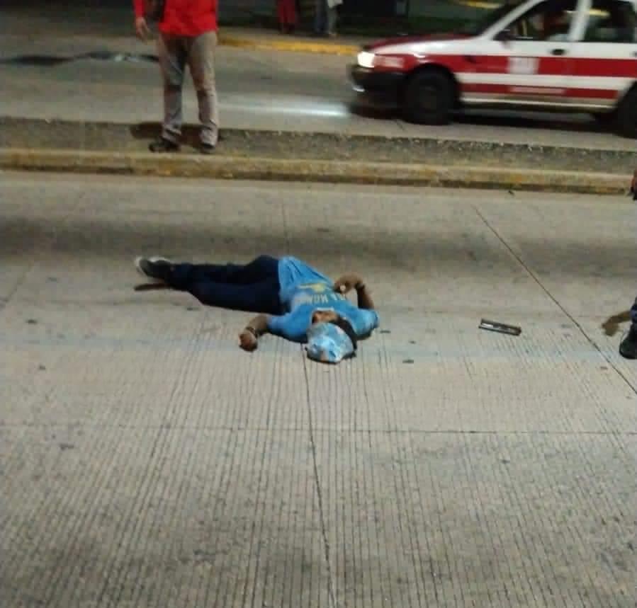 Muere peatón tras ser atropellado por urbano en Coatzacoalcos