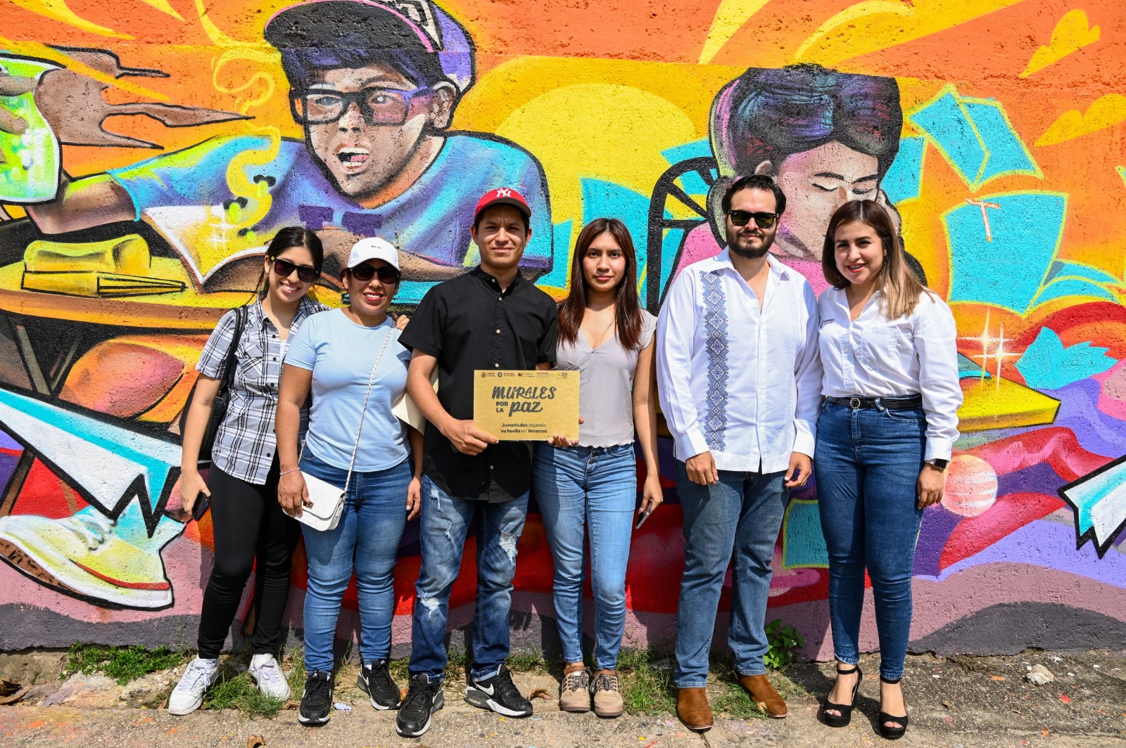 Inauguran mural que fomenta la prevención de adicciones