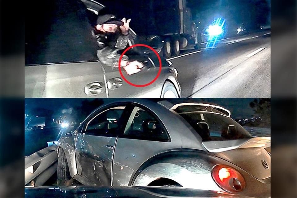 Asaltan a balazos en la Autopista México-Querétaro