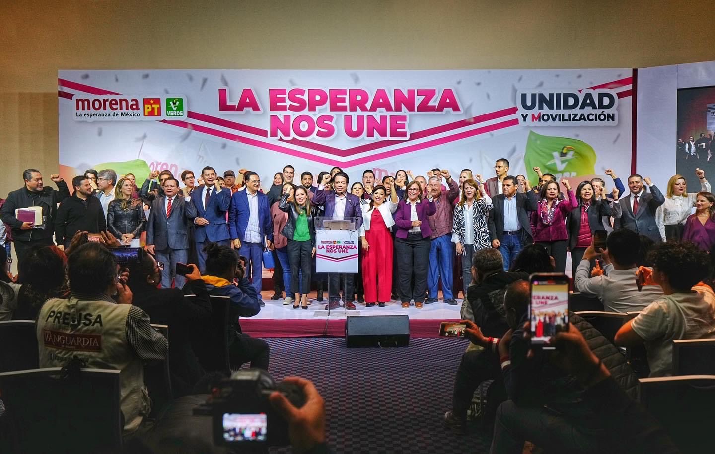 ¡ROCÍO NAHLE, COORDINADORA!