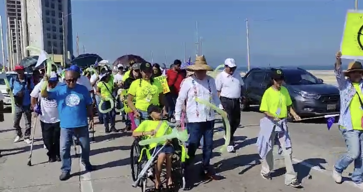 En Coatza, conmemoran el día internacional de la discapacidad
