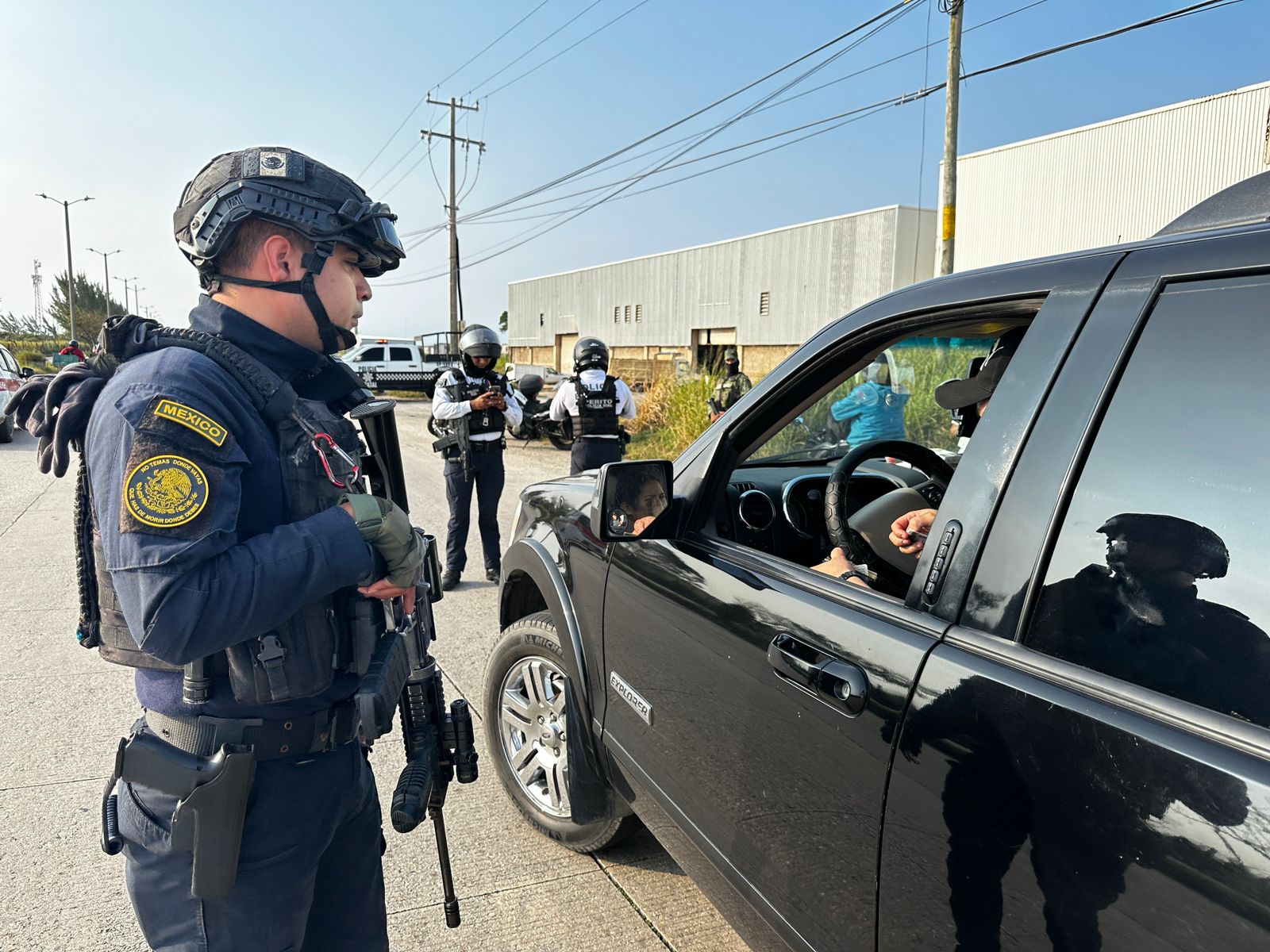 Preserva SSP el orden en Coatzacoalcos, como parte del Operativo Guadalupe Reyes