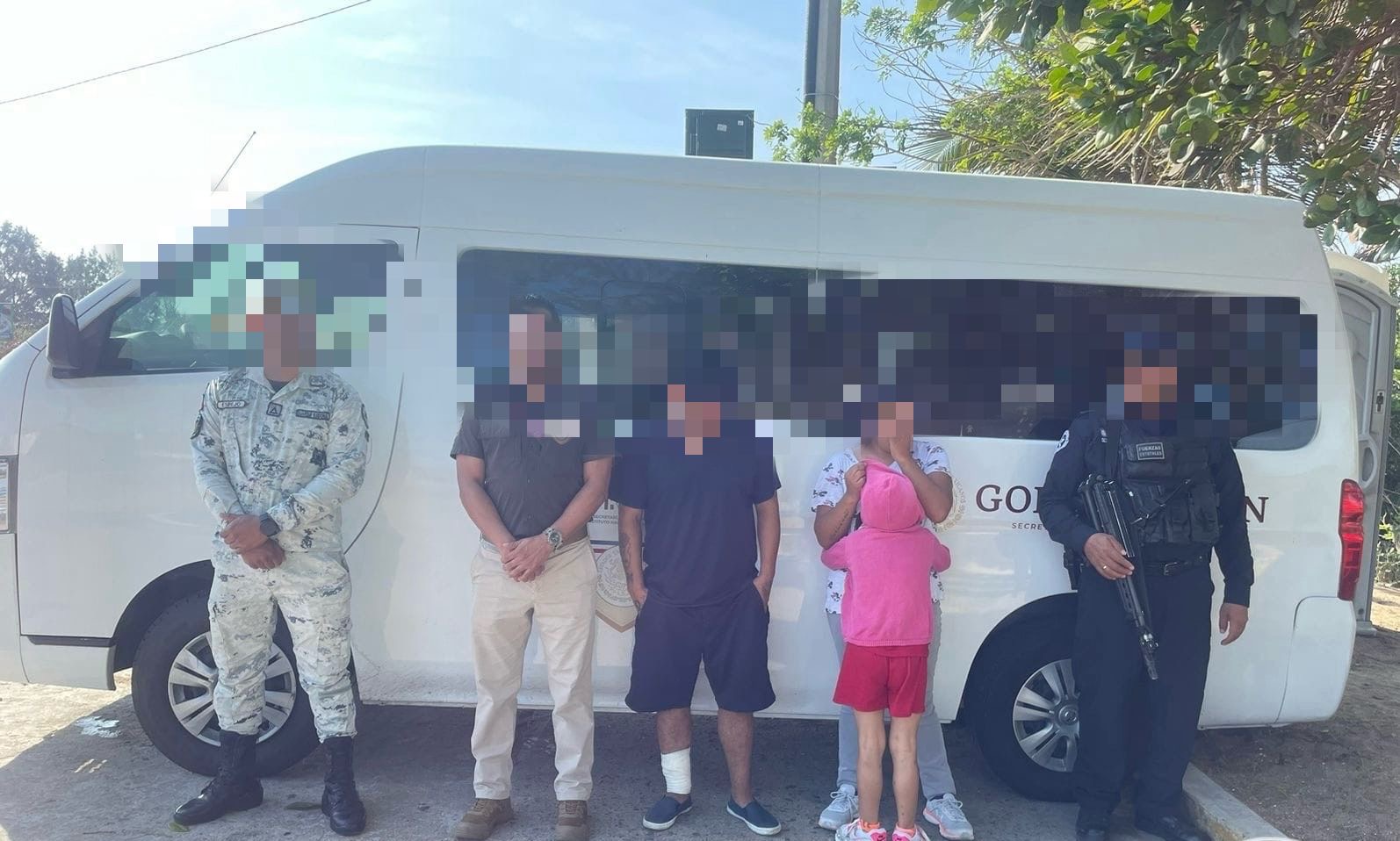 Brinda SSP apoyo humanitario a 45 migrantes en tres municipios