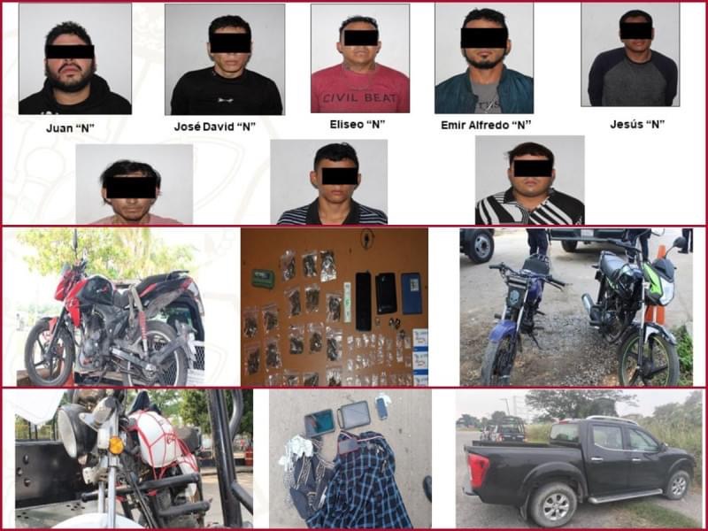 Cae banda que habría cometido asaltos de negocios en Villahermosa