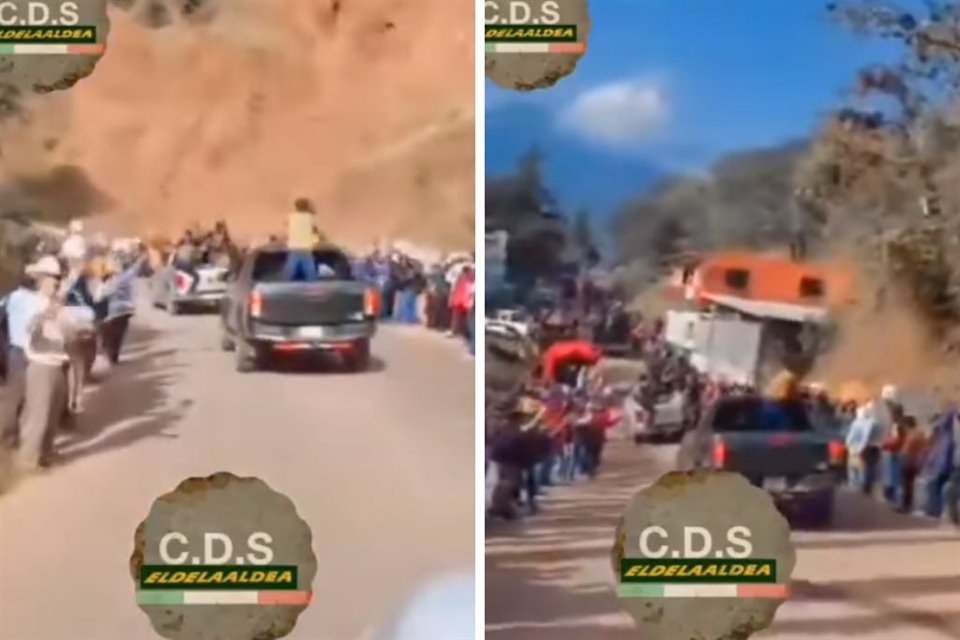 Desfila Cártel de Sinaloa otra vez en pueblos de Chiapas