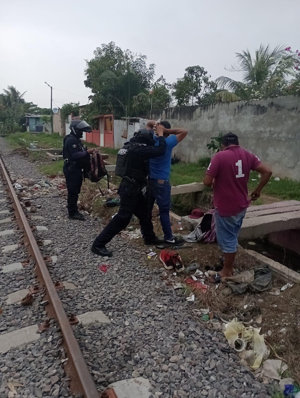 Atrapan a presuntos miembros de la pandilla “MS13” en Coatzacoalcos