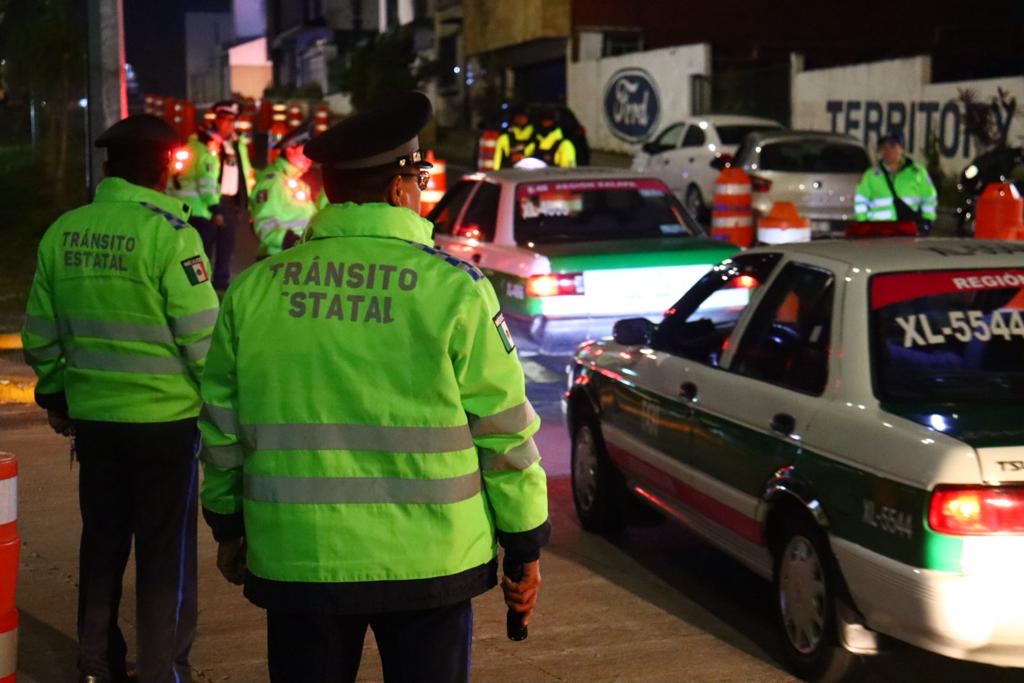 Aplica Tránsito del Estado más de mil pruebas de alcoholimetría en Xalapa