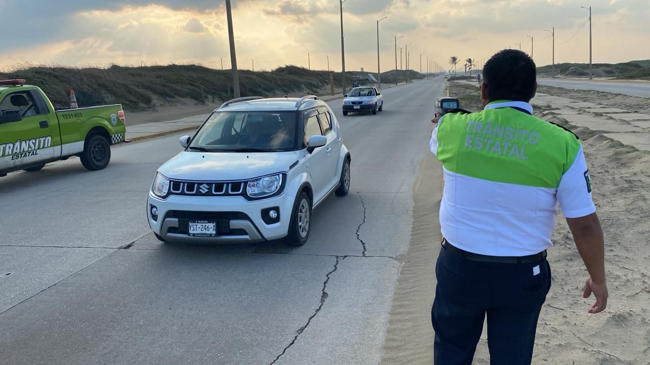 Operativo Radar, medida para prevenir accidentes vehiculares en Coatzacoalcos