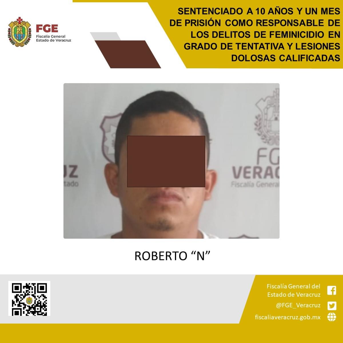 Sentenciado a 10 años de prisión por feminicidio y lesiones dolosas en Orizaba