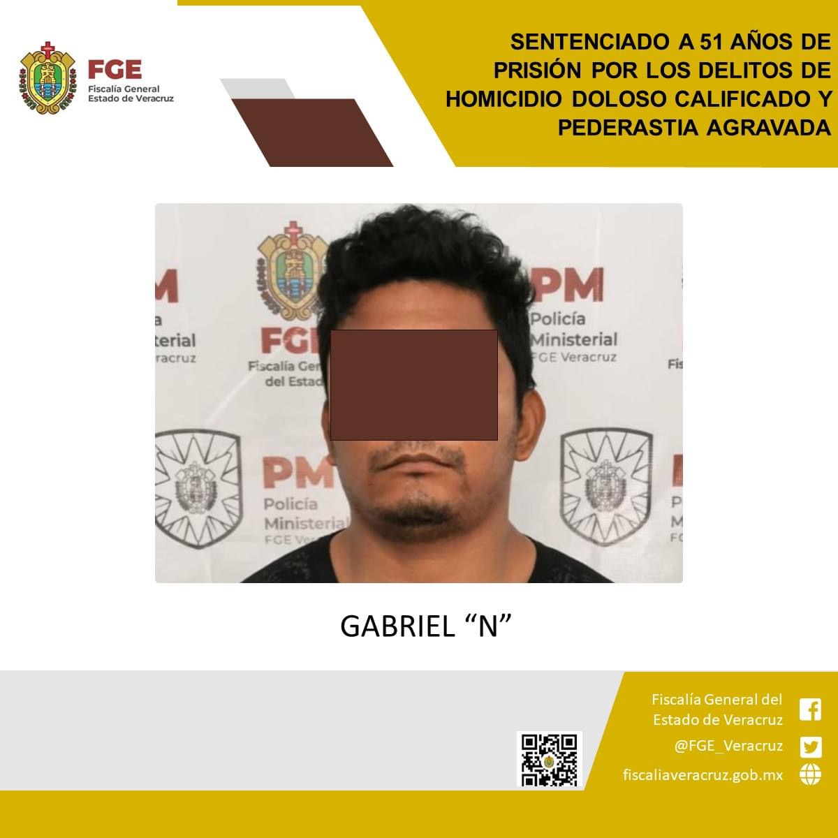 51 años de cárcel a pederasta de Acayucan