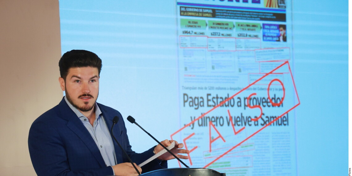 Admite Samuel García pagos: son servicios ¡de 2017!