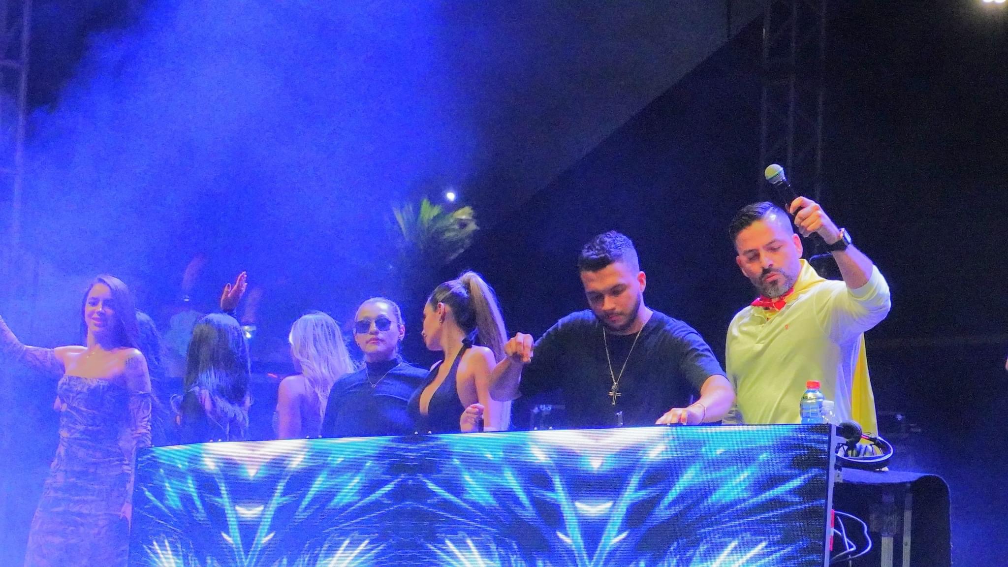 Éxito rotundo en el Festival DJs México-Colombia de la Feria de Coatza 2024