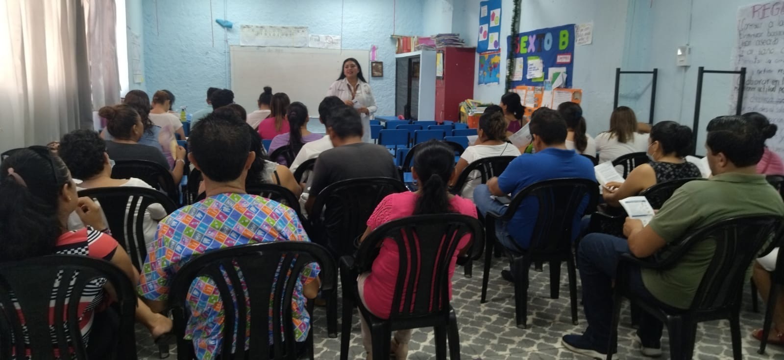 Promueven ‘Alimentación Saludable’ en la primaria Libertador Miguel Hidalgo