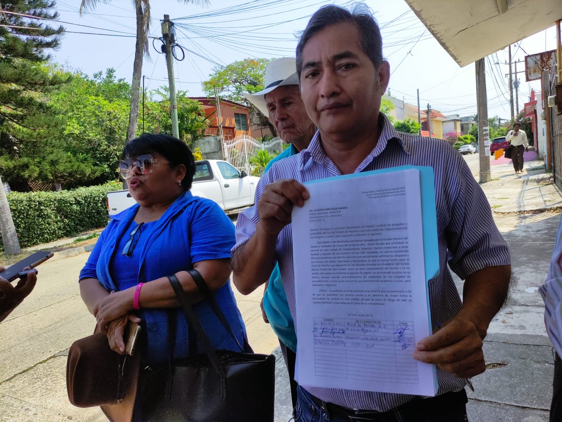 5 mil carpetas de investigación rezagadas por falta de fiscales en Coatzacoalcos