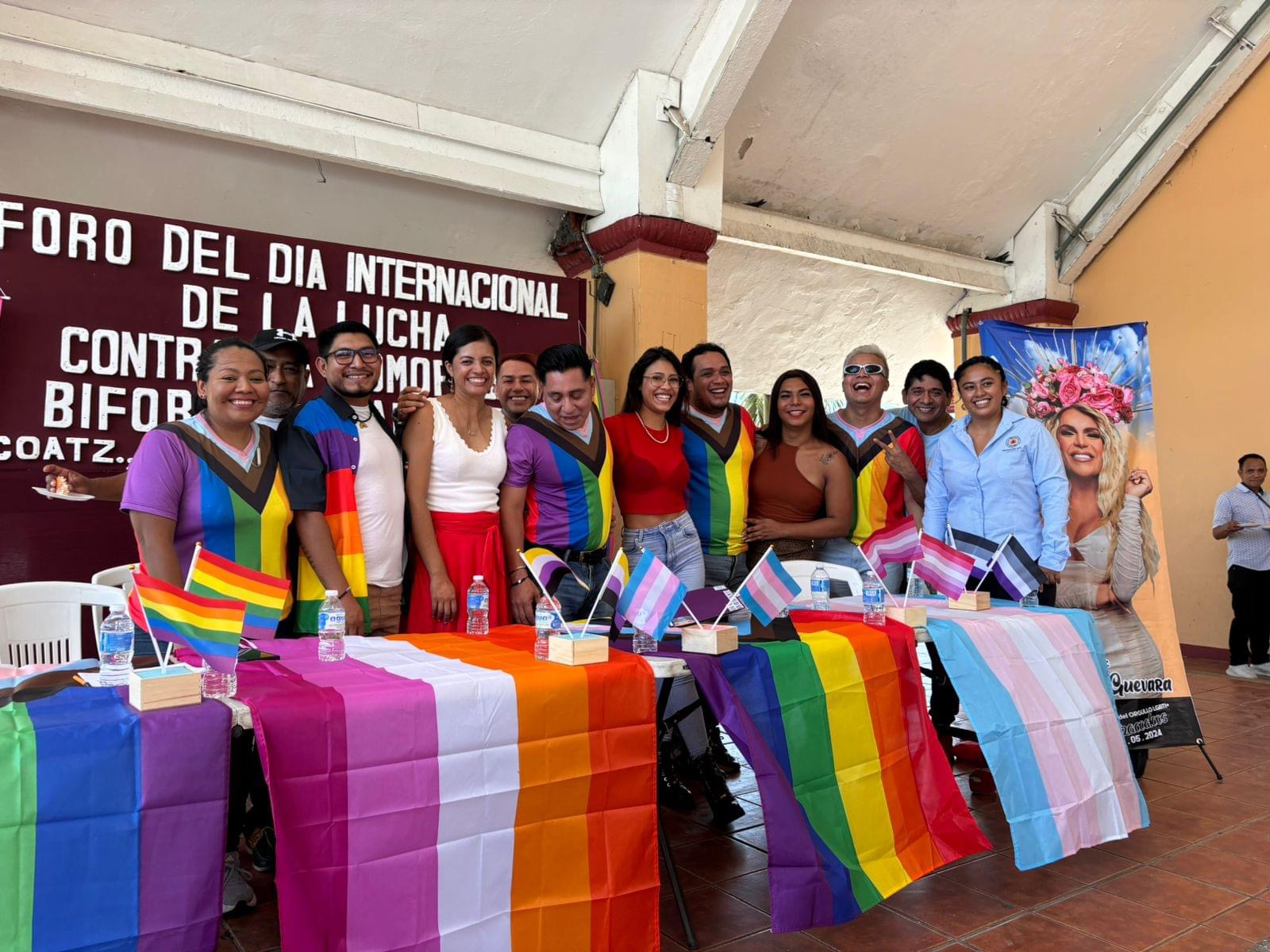 Ya esperan a la Wendy; Realizan Foro contra la homofobia, Bifobia y Transfobia en Coatzacoalcos