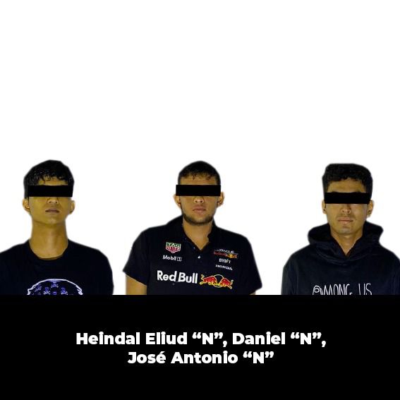 Captura Policía Estatal a tres narcomenudistas en Tuxpan