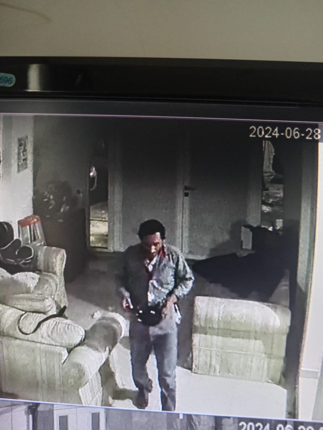 Solitario delincuente entró a robar a vivienda en la colonia Frutos de la Revolución