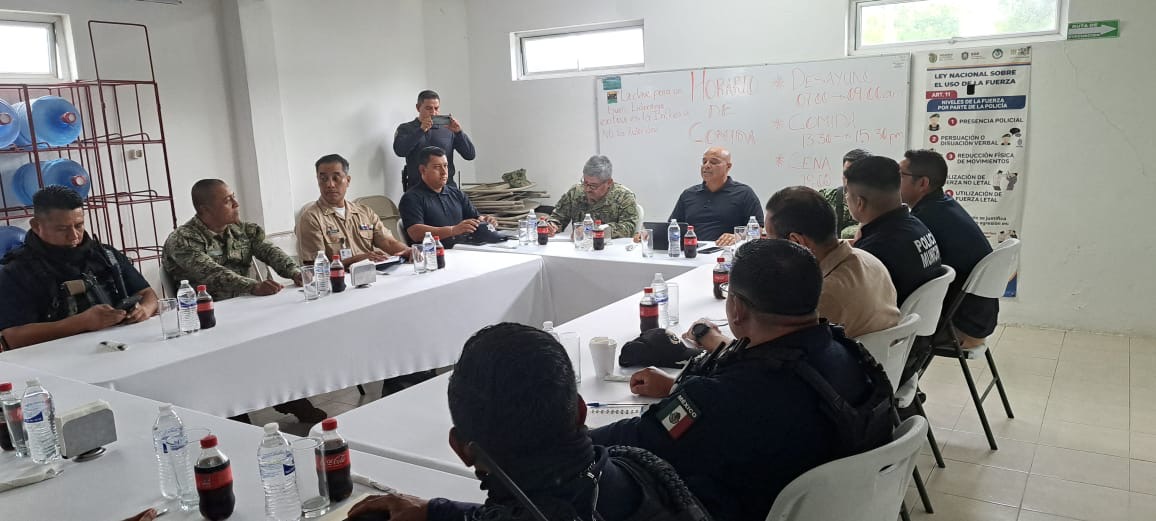 Refuerzan fuerzas de seguridad acciones preventivas para inhibir comisión de delitos en Tuxpan