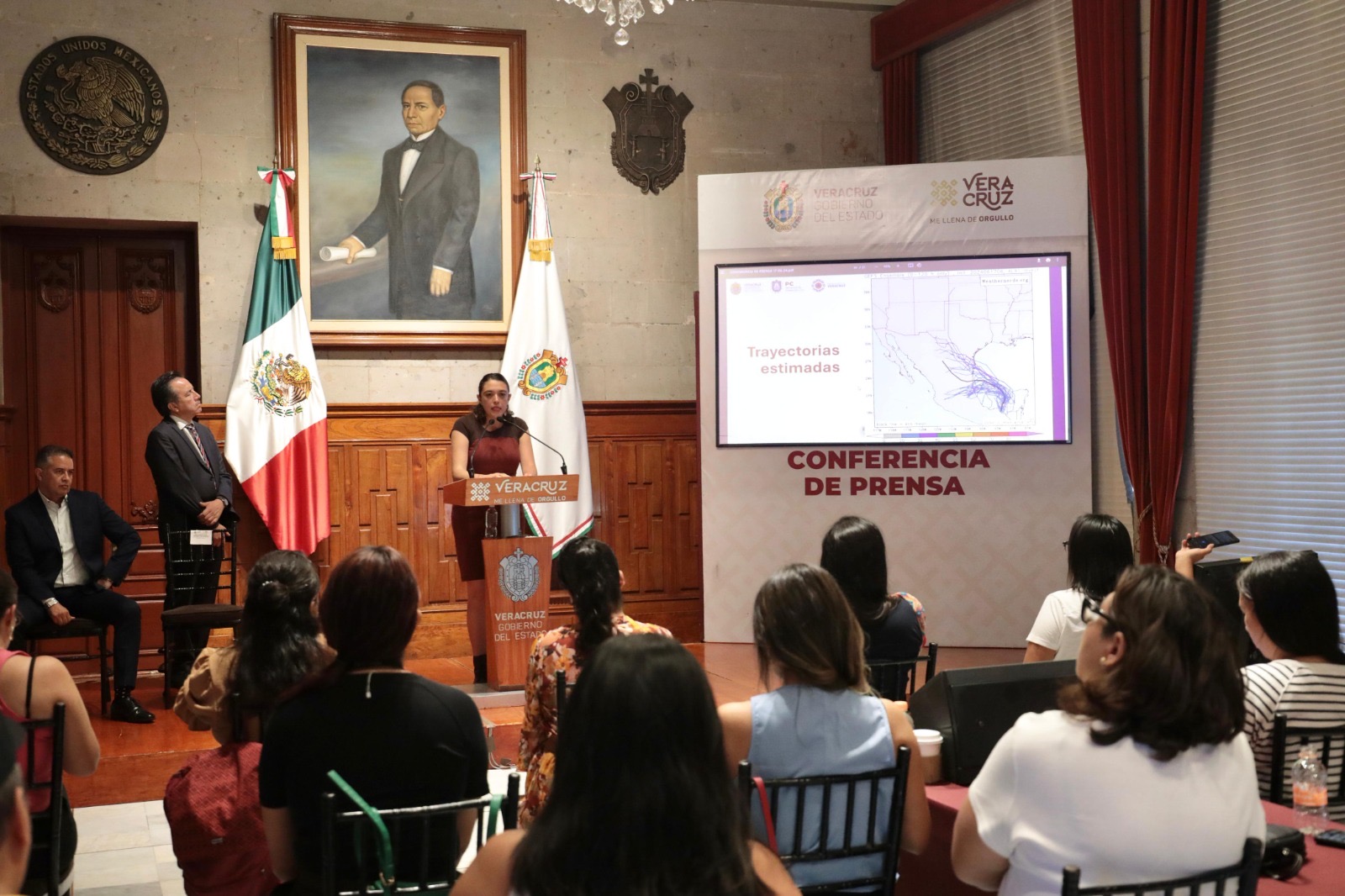 Exhorta PC a seguir indicaciones; disturbio tropical impactaría en norte de Veracruz