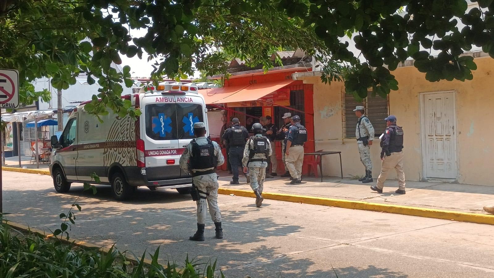 Ejecutan a comerciante en el centro de Coatzacoalcos