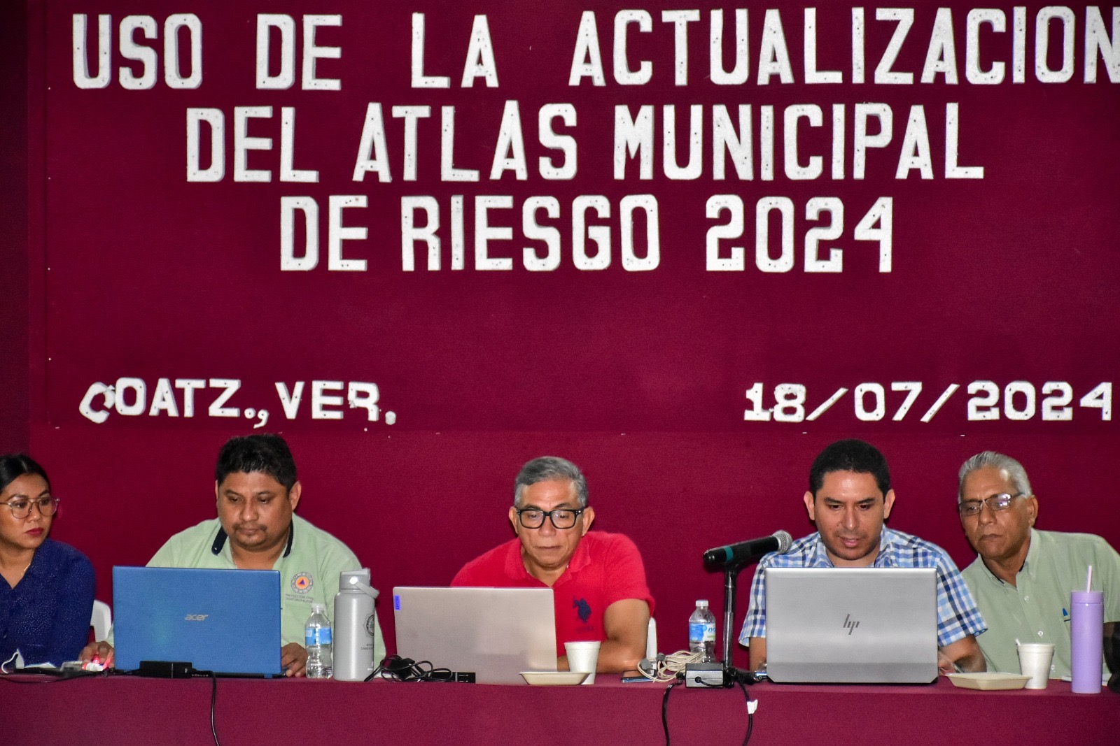 Capacitan a personal del Ayuntamiento sobre el uso del Atlas de Riesgo