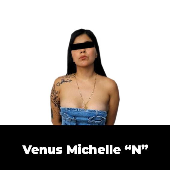 Venus Michelle “N” traía droga y arma de fuego en Poza Rica