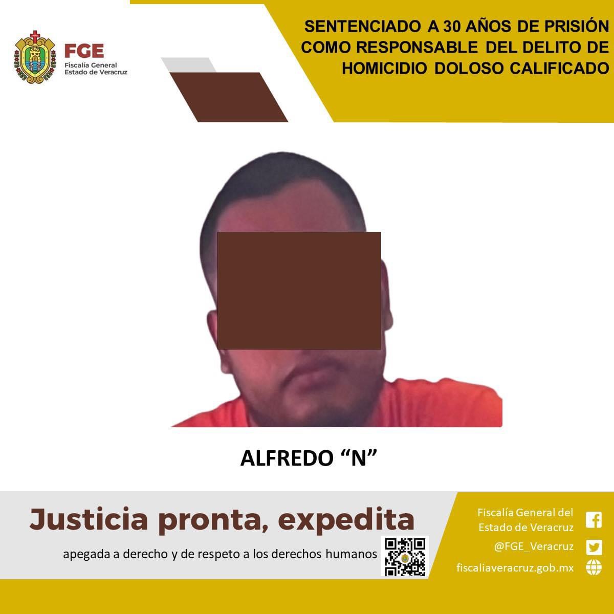 Sentenciado a 30 años de prisión por homicidio doloso en Chinameca