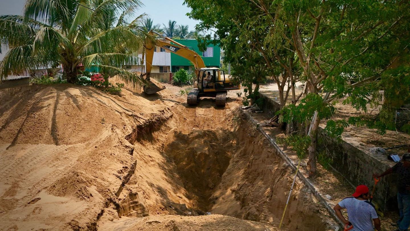 Invierten 14 millones de pesos en rehabilitación de colectores en Coatzacoalcos