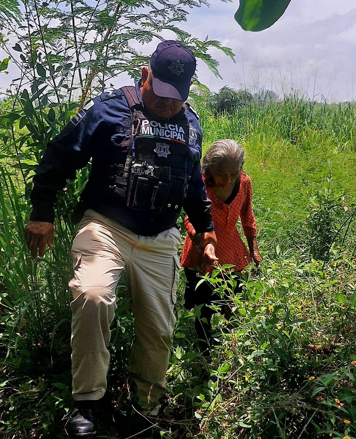 Localiza Policía Municipal a persona desaparecida, ya fue entregada a sus familiares