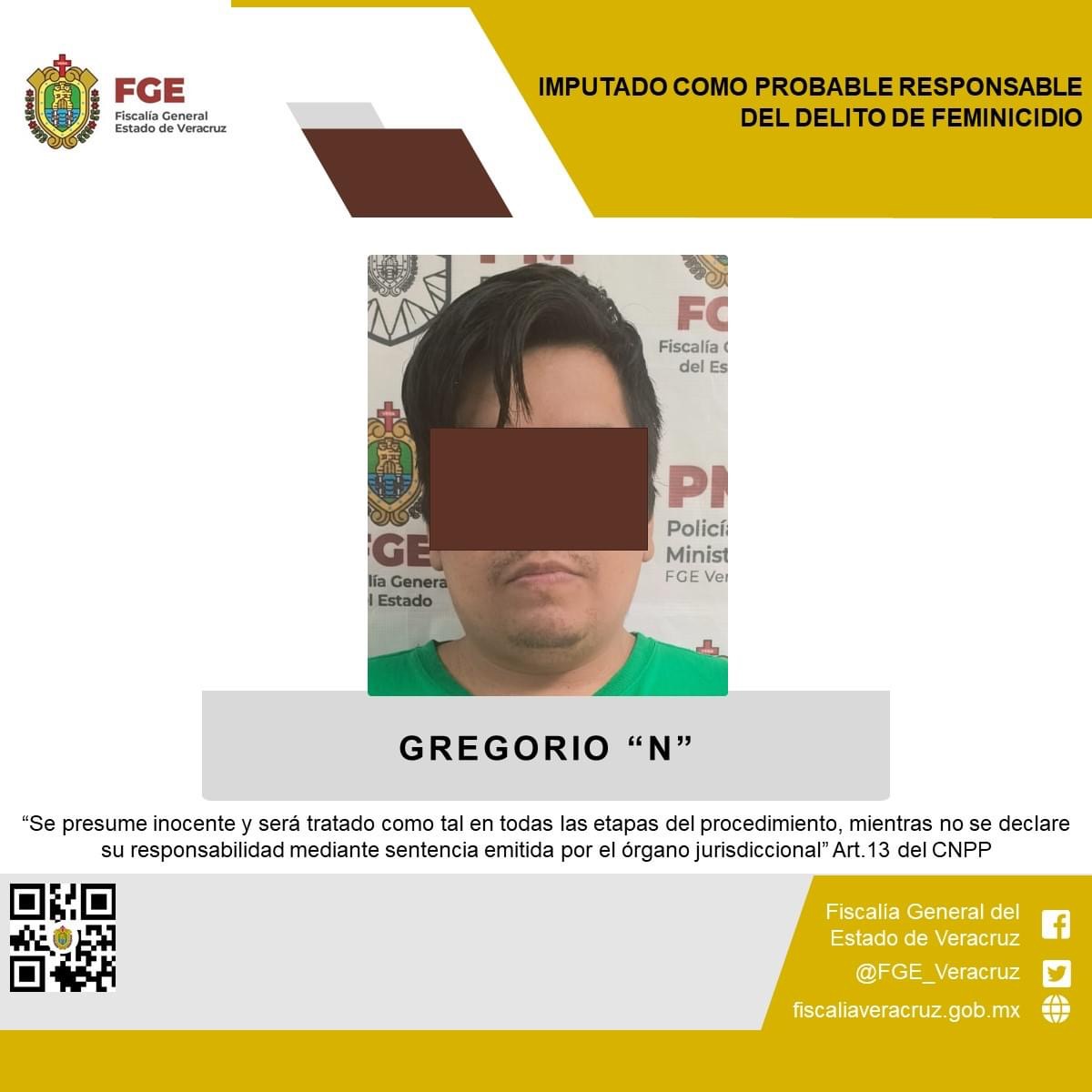 Gregorio “N” se queda en la cárcel por feminicidio contra Noriko