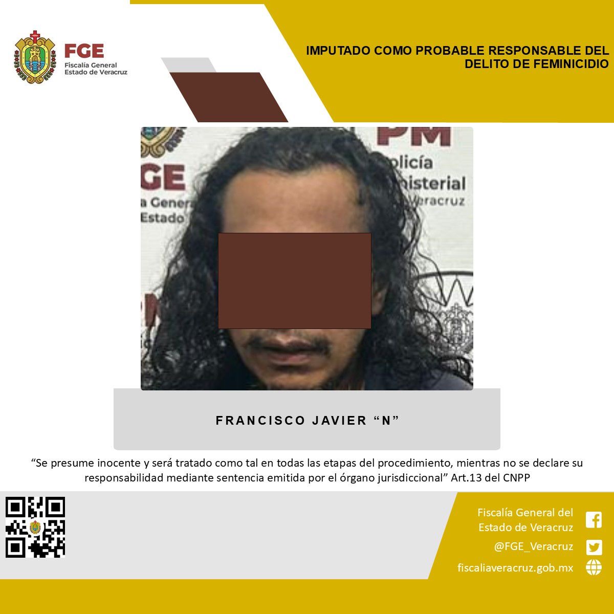 Cae feminicida de Karina, mujer que fue estrangulada y apuñalada en Las Choapas