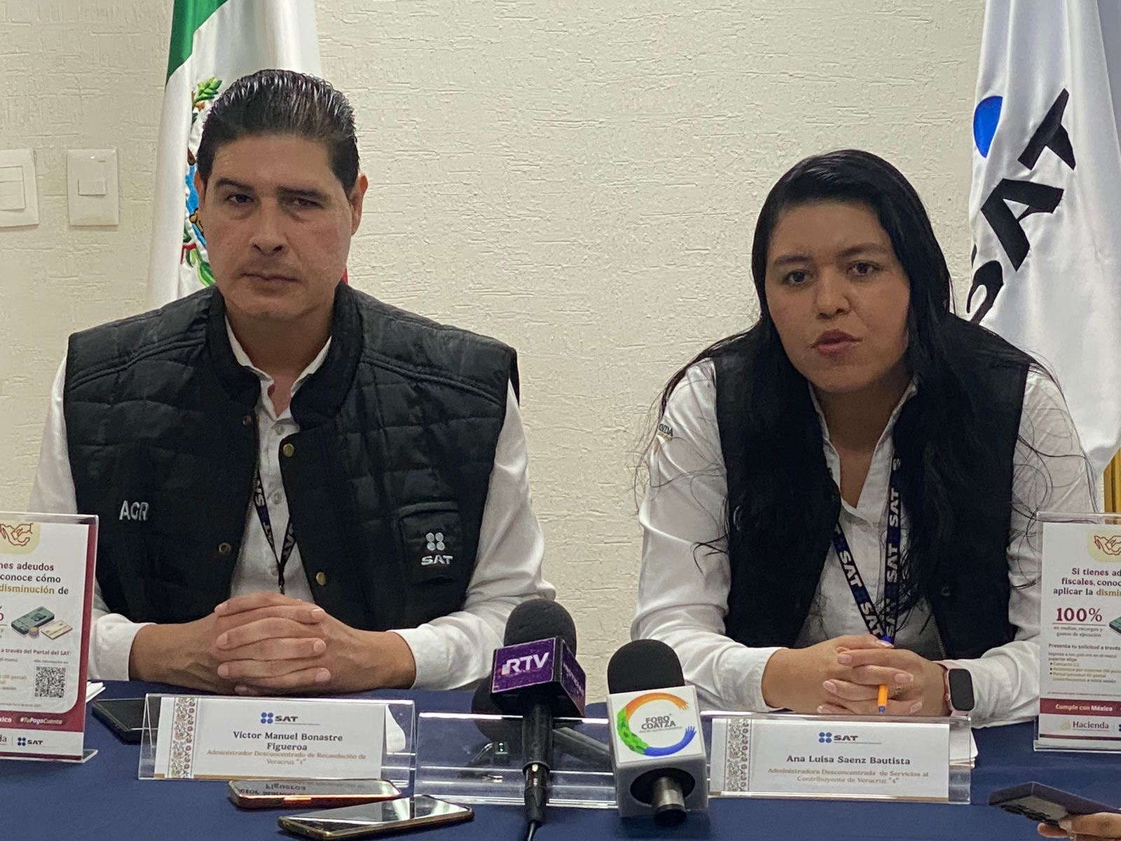 Presenta SAT de Coatzacoalcos programa de regularización fiscal 2025