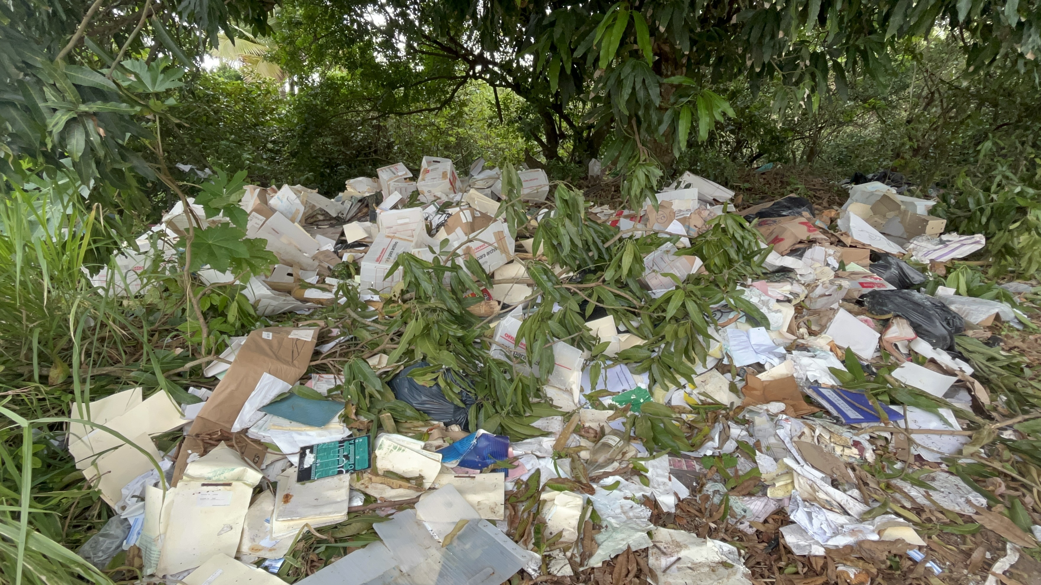 Se forman dos basureros clandestinos en Villa Allende