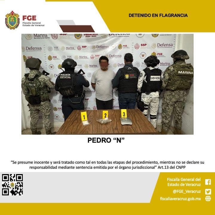 Detenido con drogas en Acayucan